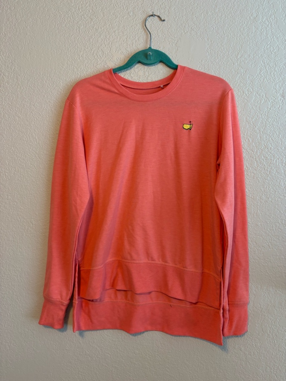 Masters Pullover Sweatshirt Official Golf Orange Lightweight Medium